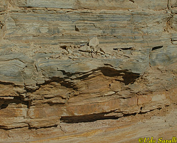 Limestone layers